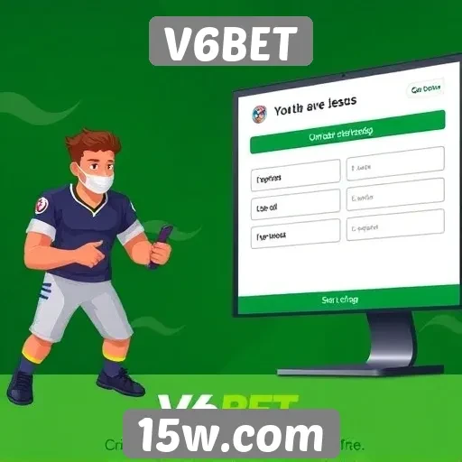 Como criar uma conta no V6BET