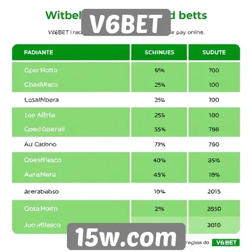 Opcões de pagamento no V6BET: o que saber